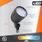 Newhouse Lighting Outdoor Weatherproof 12W LED Landscape Bullet Flood Light, Bronze V5BLF12BRZ - alternate 3